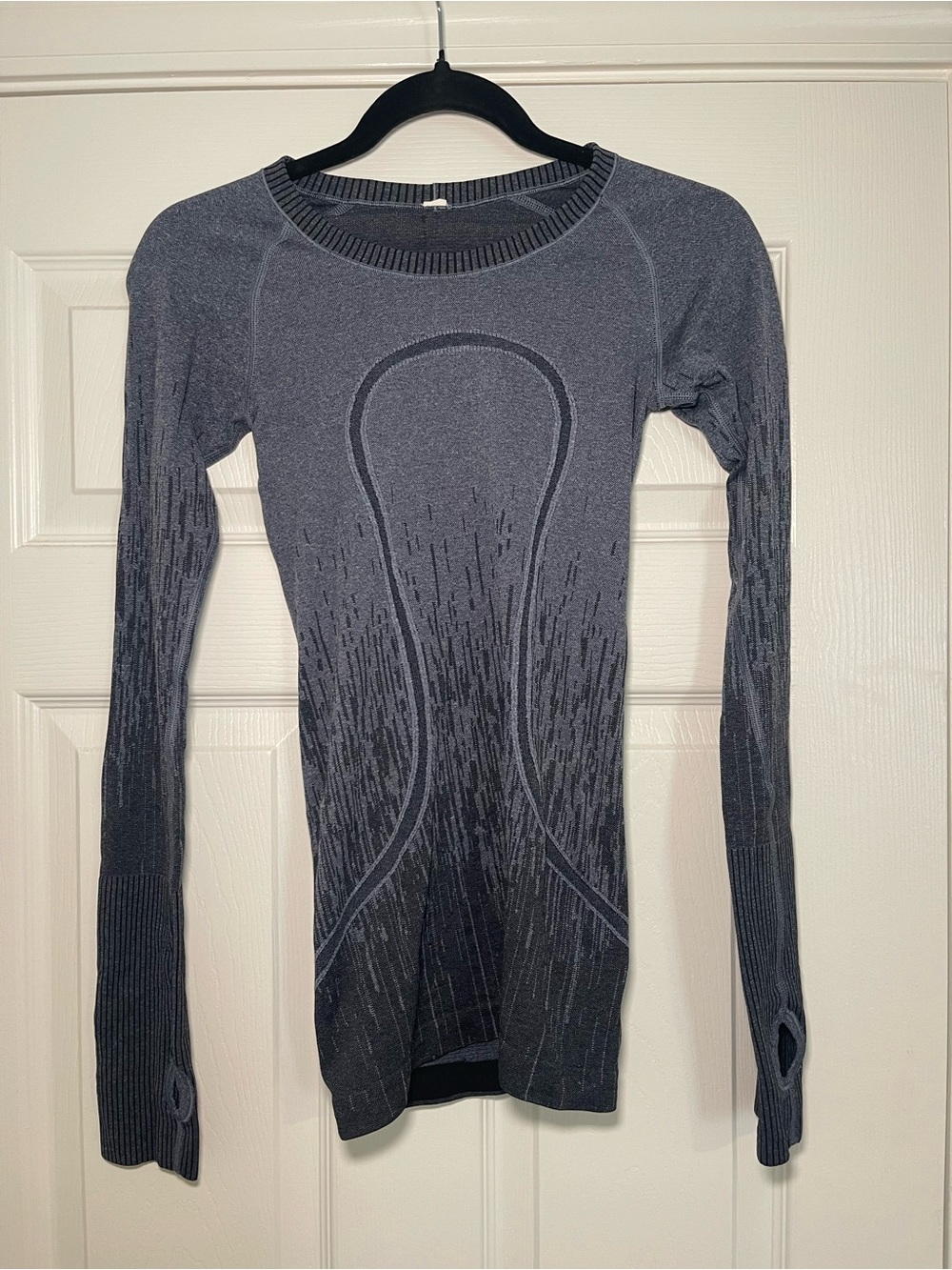 lululemon athletica Long-Sleeve Athletic Top - Navy/Dark Blue